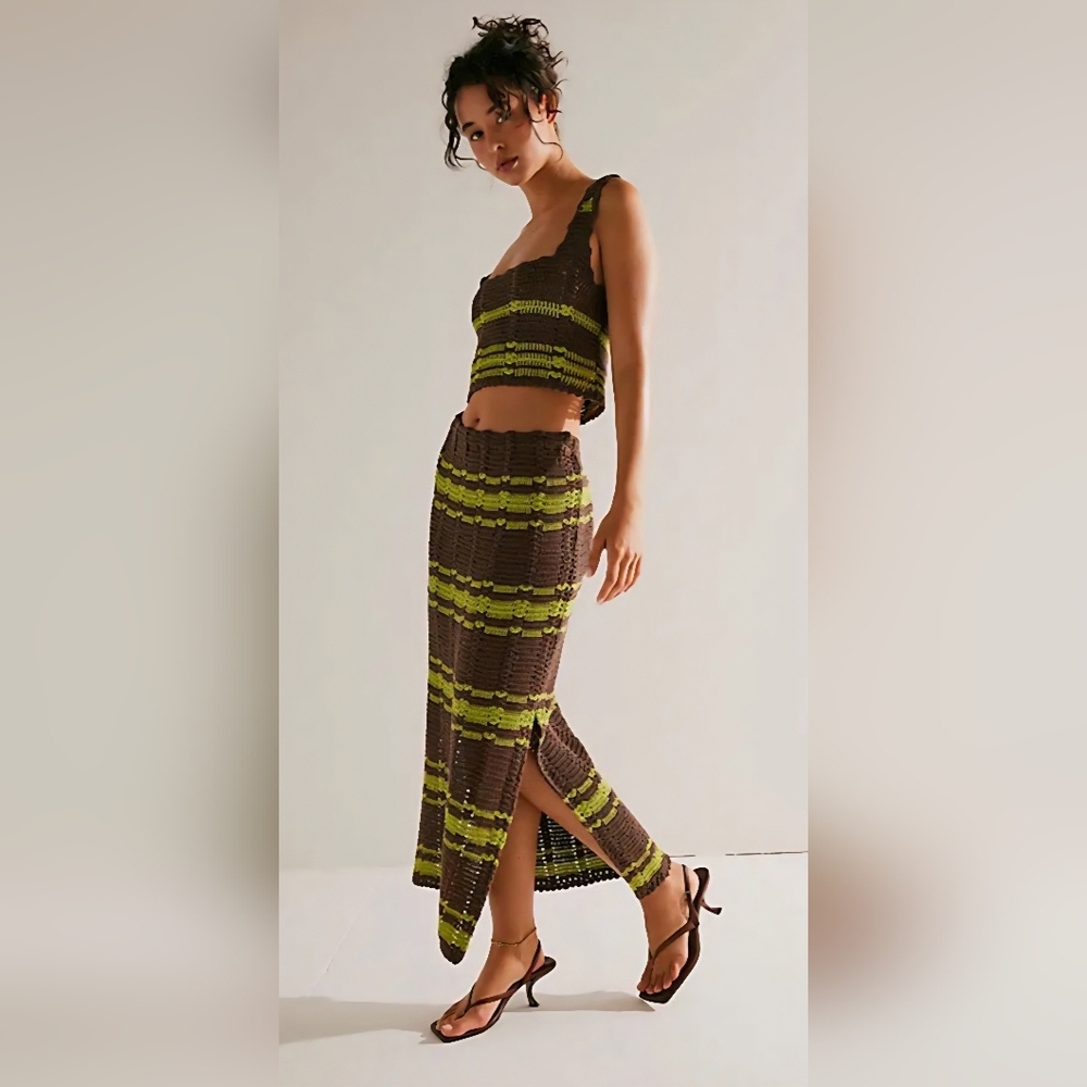Free People Beach Knit Cover Up Set - Picture 2 of 6